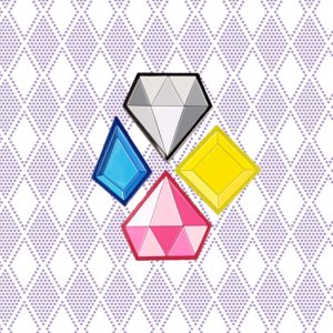 Steven Universe Diamond Pin Set