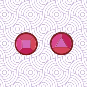 Steven Universe Garnet Pin Set