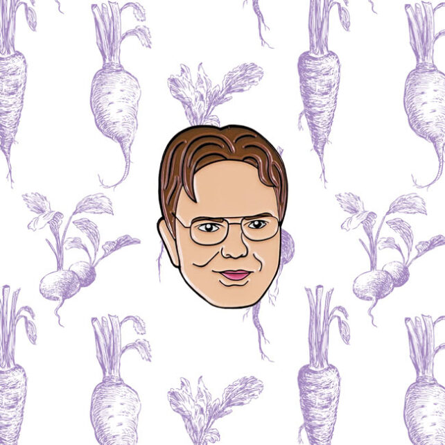 The Office Dwight Schrute Pin