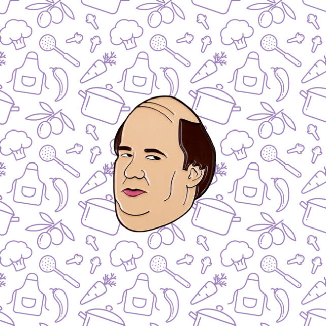 The Office Kevin Malone Pin