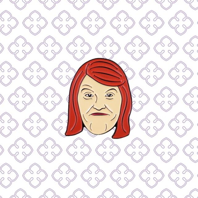 The Office Meredith Palmer Pin