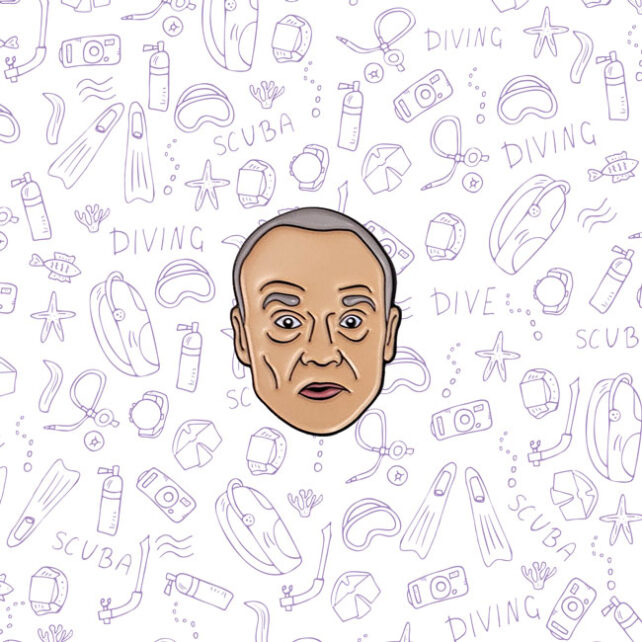 The Office Creed Bratton Pin