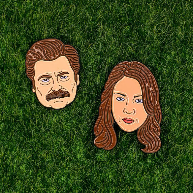 Ron Swanson Pin - Image 3