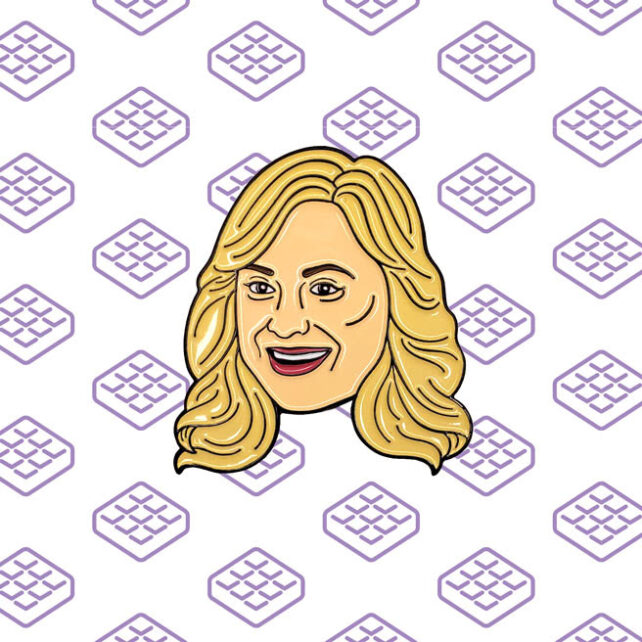 Leslie Knope Enamel Pin Parks and Recreation