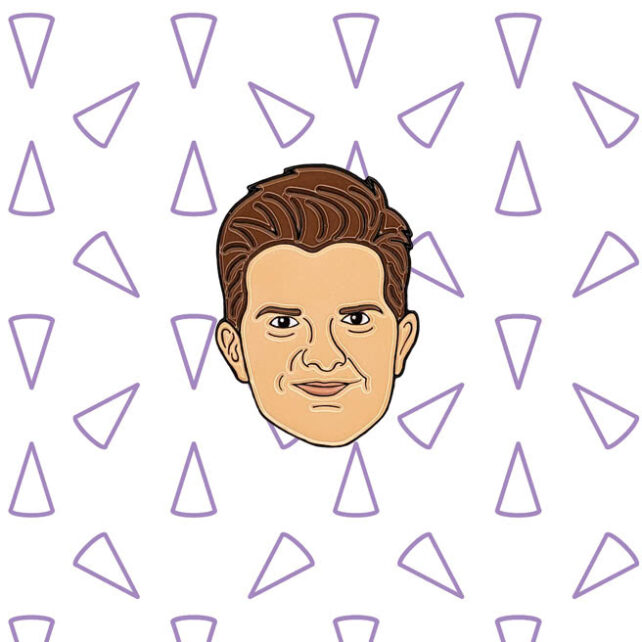 Ben Wyatt Enamel Pin Parks and Recreation