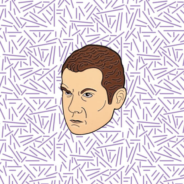 Craig Middlebrooks Enamel Pin Parks and Recreation