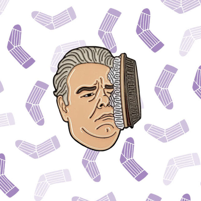 Jerry (Garry) Gergich Enamel Pin Parks and Recreation